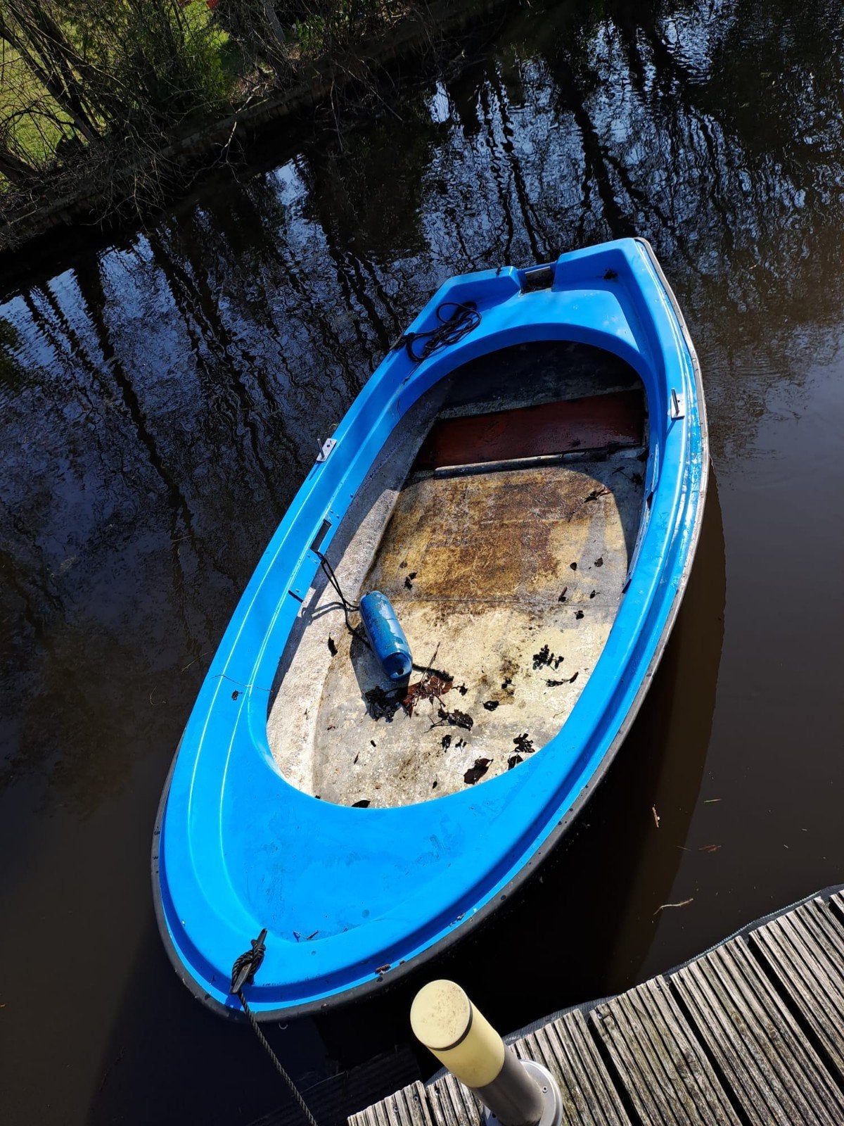 Motorbootje opknapper - ca. 3.5 meter, Ophalen