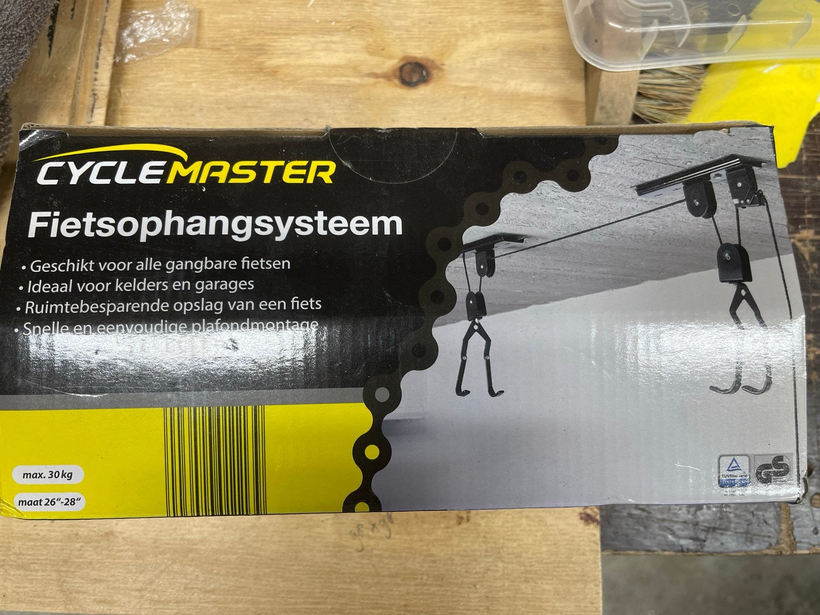CYCLEMASTER Fietsophangsysteem - Nieuw in doos, Fietsen en Brommers, Ophalen of Verzenden, Nieuw