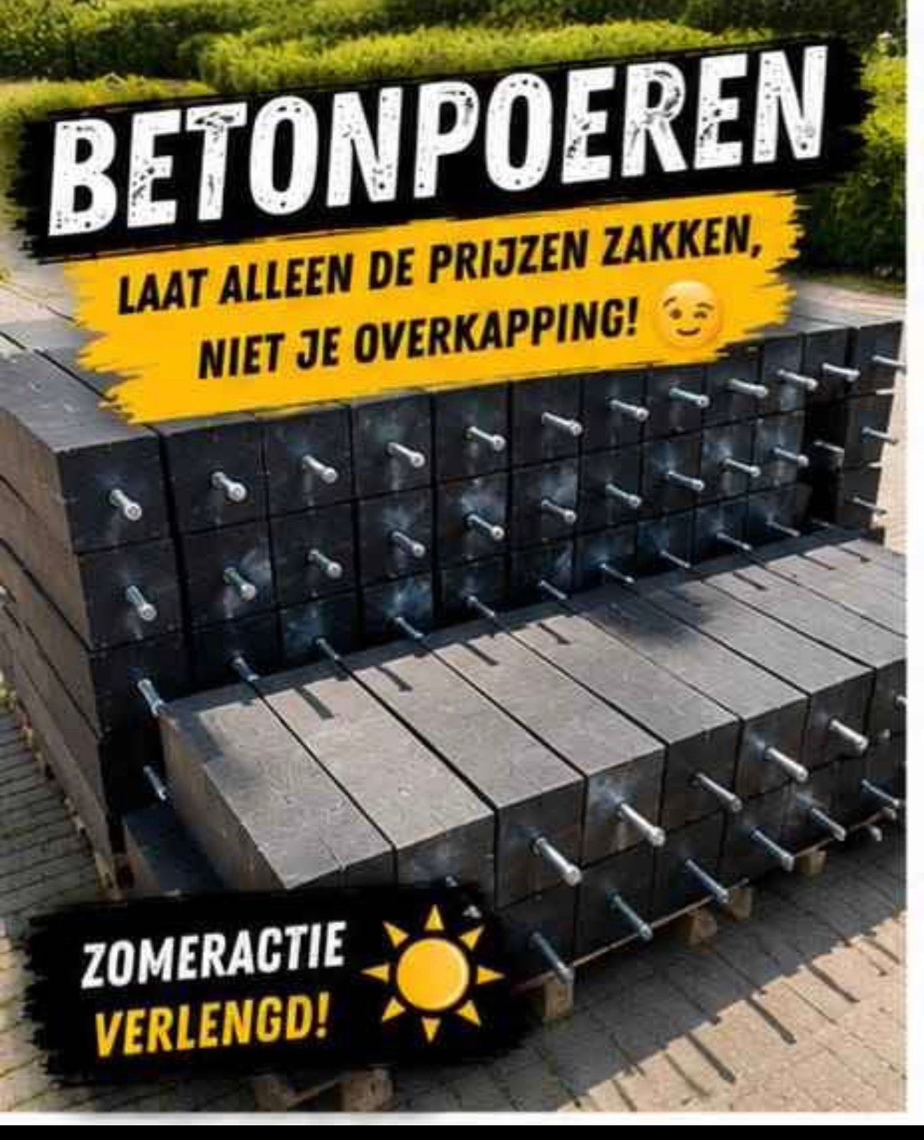 Zomeraanbieding ️, Tuin en Terras, Overkappingen, Nieuw, Veranda, Ophalen