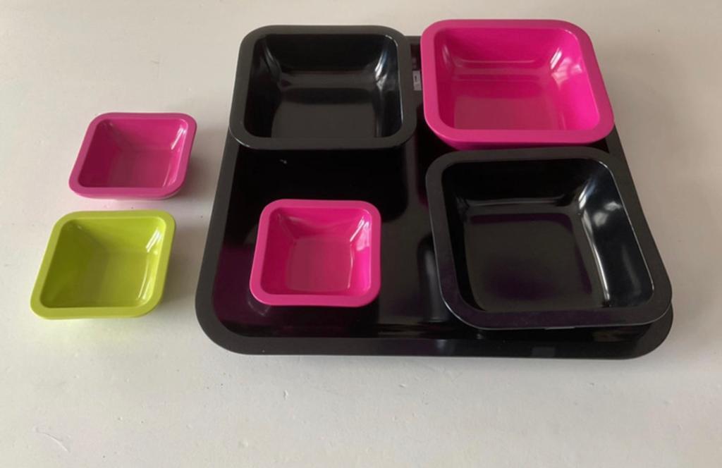 Zak! Designs set schalen 7 delig, Ophalen of Verzenden, Zo goed als nieuw, Overige stijlen, Schaal of Schalen