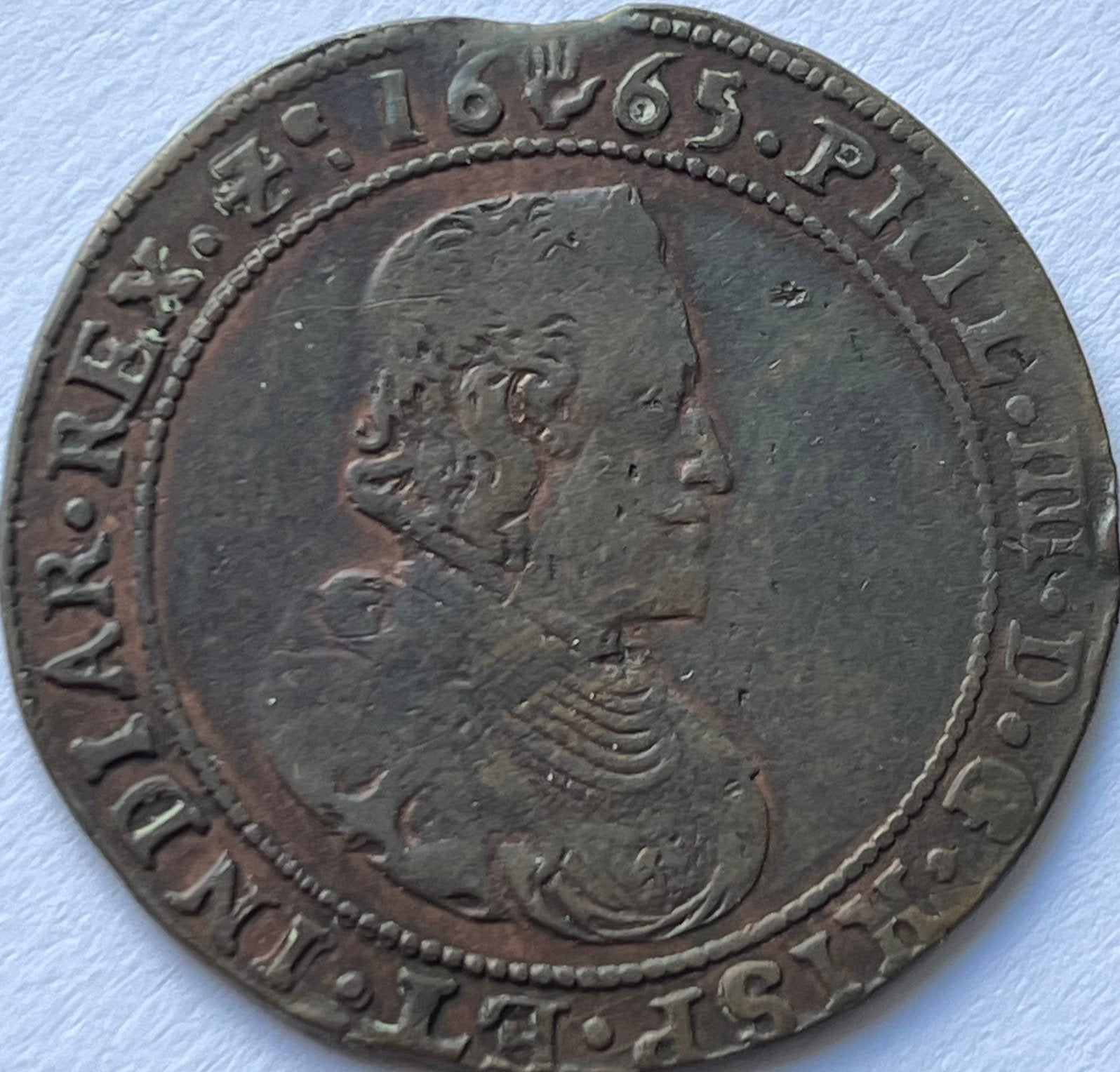Antwerpen rekenpenning 1665, Postzegels en Munten, Penningen en Medailles, Ophalen of Verzenden, Overige materialen, Nederland