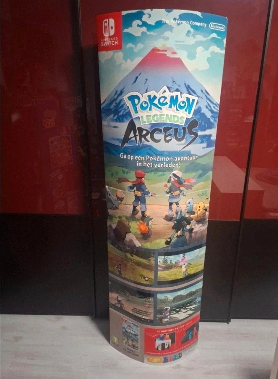 Pokémon Legends: Arceus Promotionele Winkeldisplay (2022), Verzamelen, Ophalen, Zo goed als nieuw