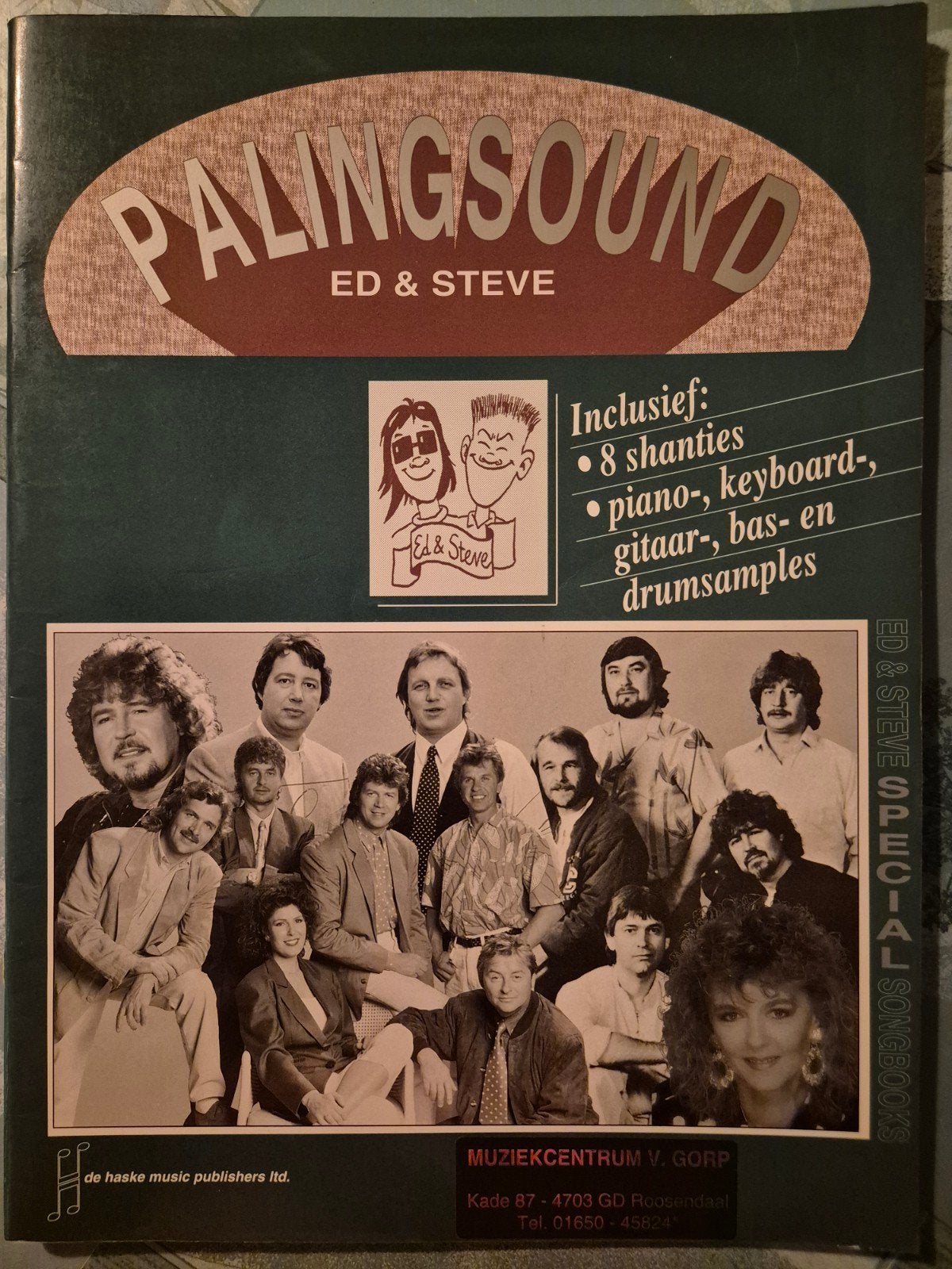 Paling Sound Ed & Steve Special Songbooks, Gebruikt, Ophalen of Verzenden, Piano, Artiest of Componist