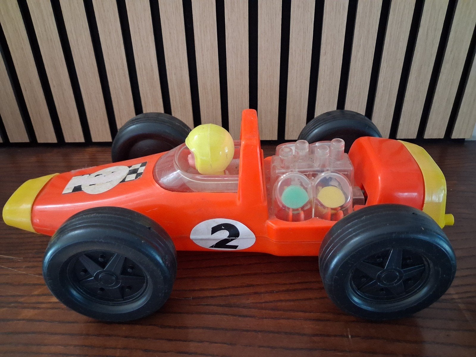 Vintage Köhler raceauto - Made in W. Germany, Ophalen of Verzenden, Gebruikt