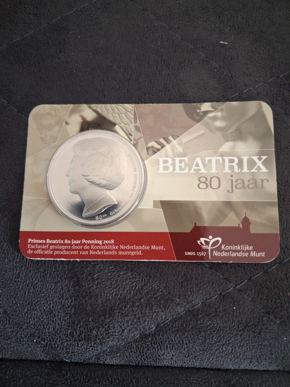 80 jaar Beatrix Penning, Postzegels en Munten, Ophalen of Verzenden, Koningin Beatrix