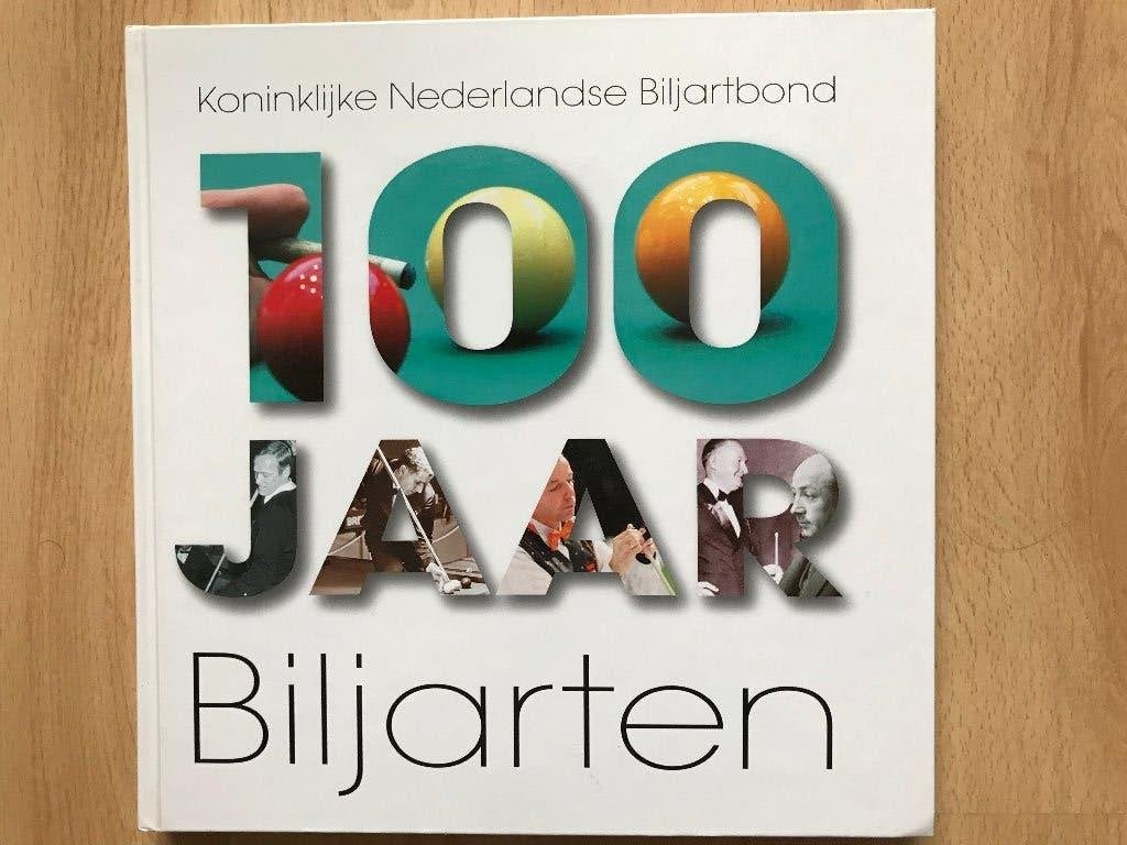 biljarten, KNBB 100 jaar biljarten, Sport en Fitness, Biljarten en Poolen, Ophalen of Verzenden, Zo goed als nieuw, Overige typen