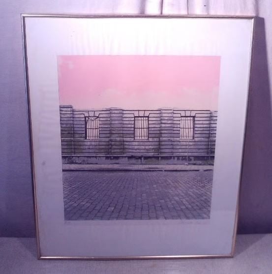 Mooie Litho 'Achter Tralies' - Christiane Bal, Gelimiteerde oplage, Ophalen of Verzenden, Lithografie