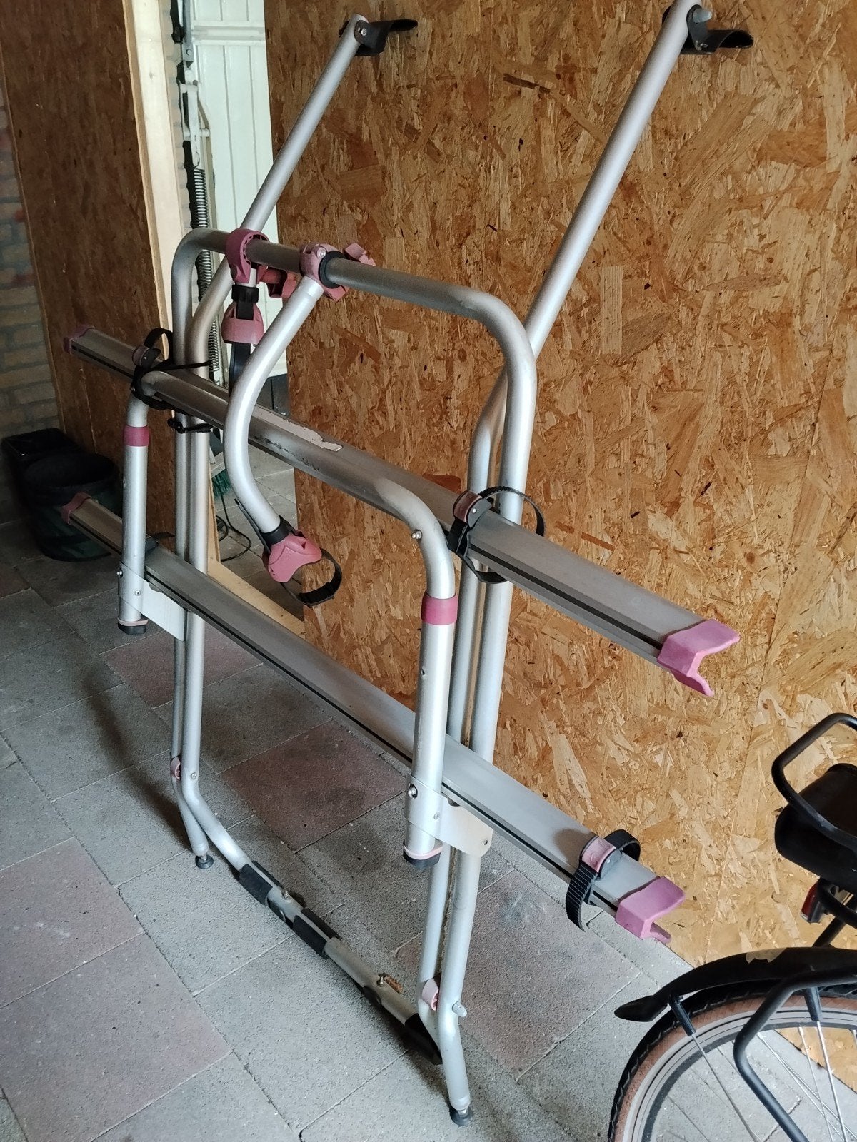 Fiamma Carry Bike fietsendrager voor VW T4, Auto diversen, Fietsendragers, Ophalen, 2 fietsen, Gebruikt, Achterklepdrager