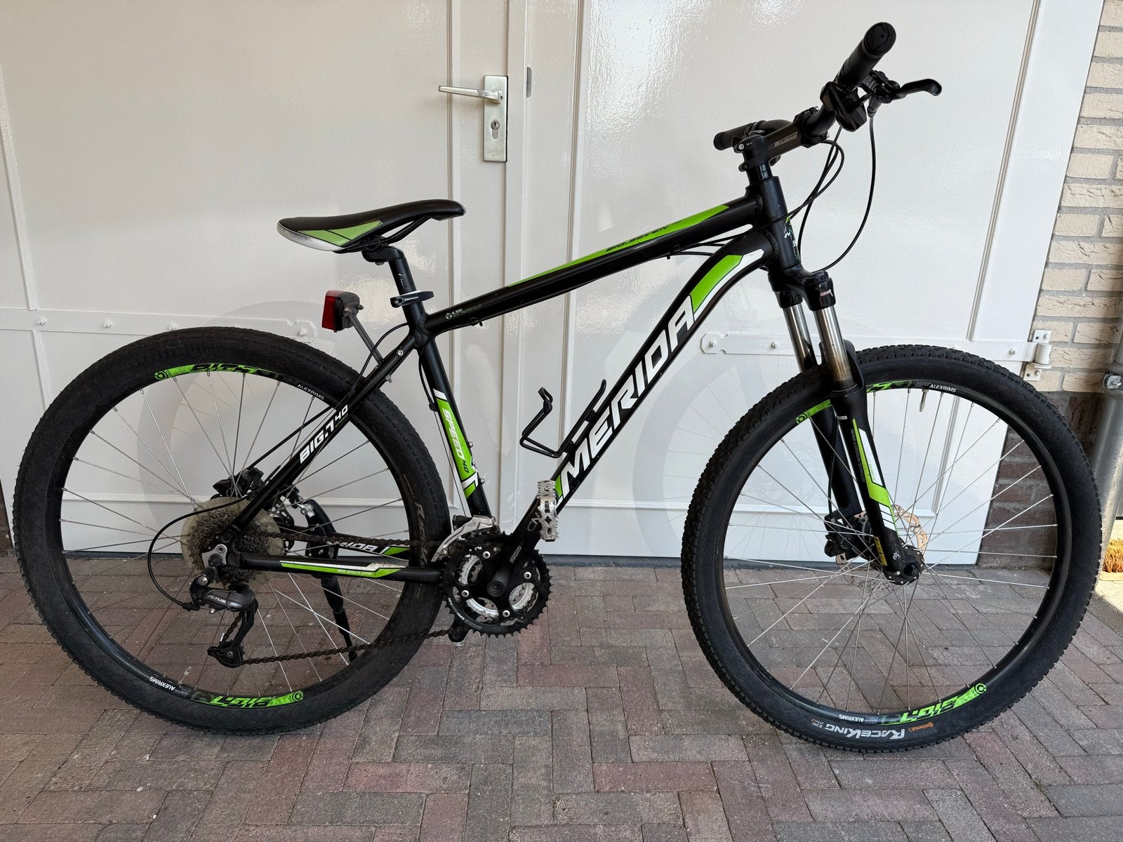 Nette Merida mountainbike - nieuwe achterband nodig, Fietsen en Brommers, Fietsen | Mountainbikes en ATB, Gebruikt, Heren, Merida