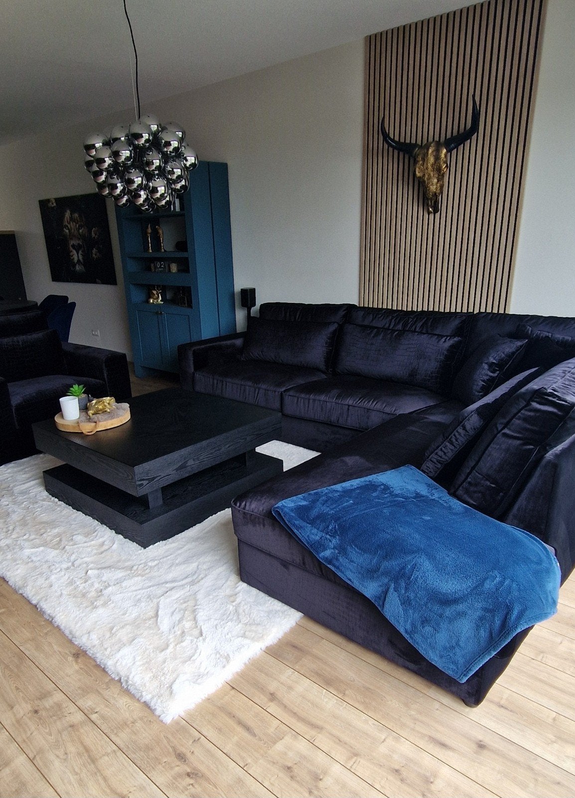 Heerlijke Loungebank met fauteuil in nieuwstaat!, Ophalen, Zo goed als nieuw, Stof, Eric Kuster