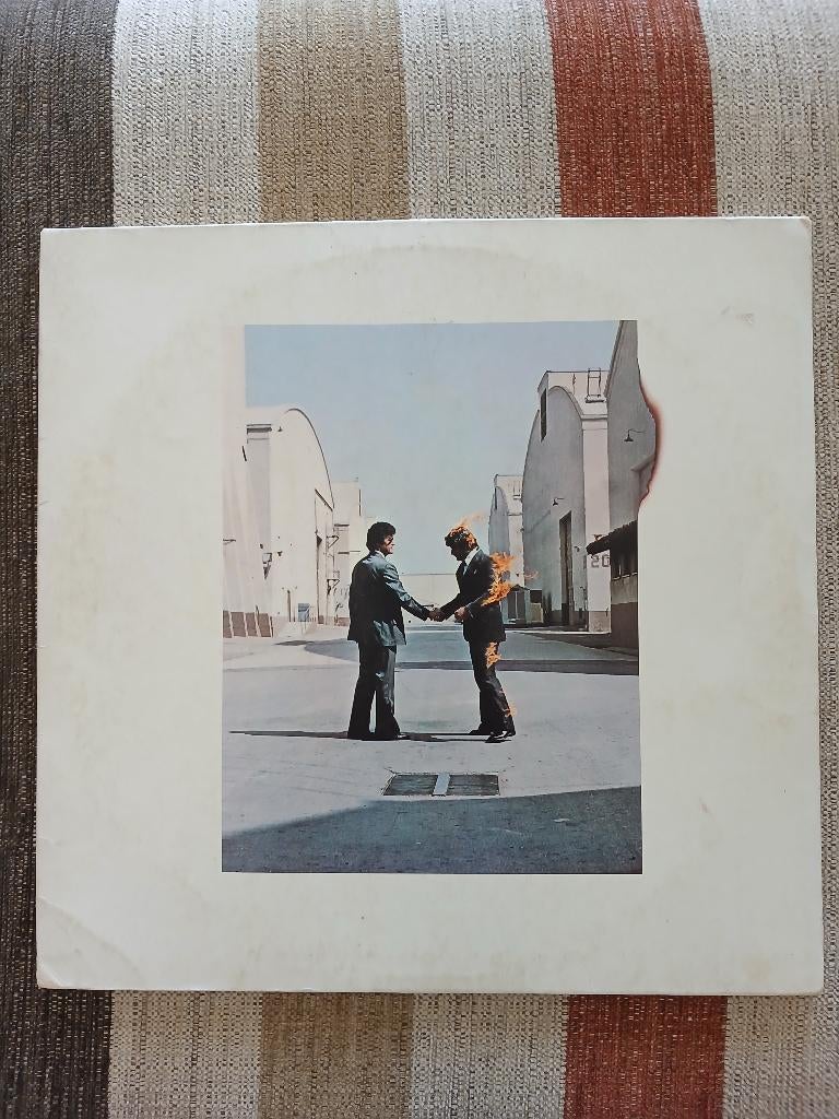 pink floyd-wish you were here  LP, Cd's en Dvd's, Vinyl | Rock, Progressive, Gebruikt, Verzenden, Inclusief binnenhoes