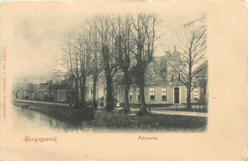 378-387-027 Hoogezand Pastorie, Verzamelen, Verzenden, Voor 1920, Groningen