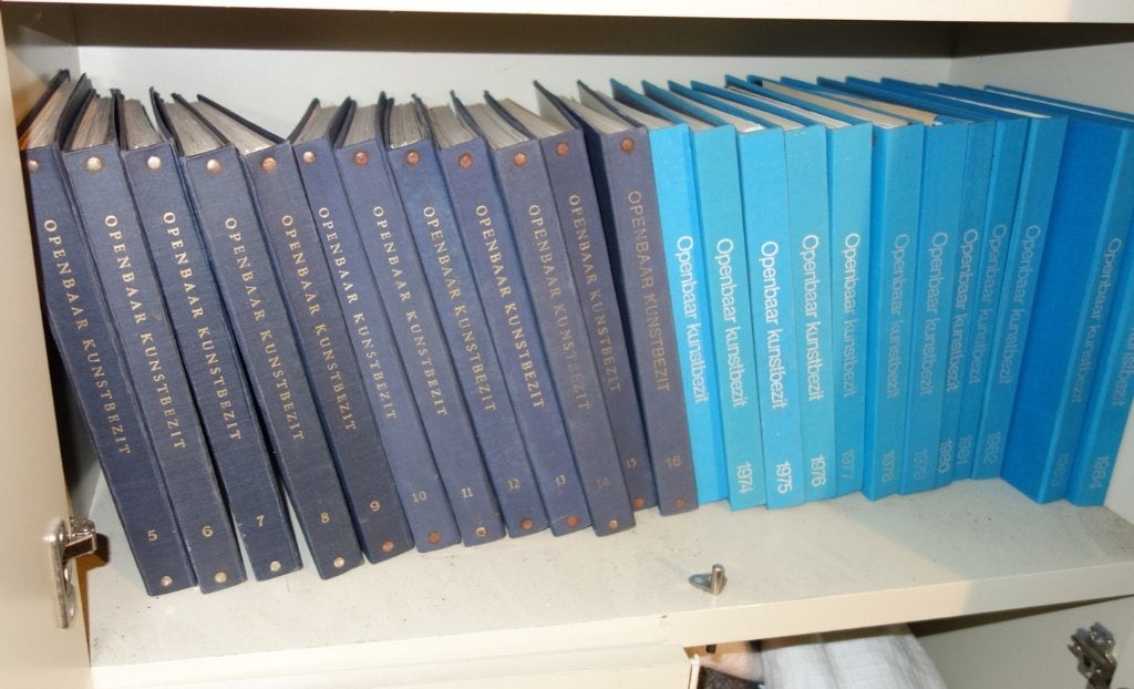 Serie Openbaar Kunstbezit 1975-1984. studiemateriaal, Ophalen