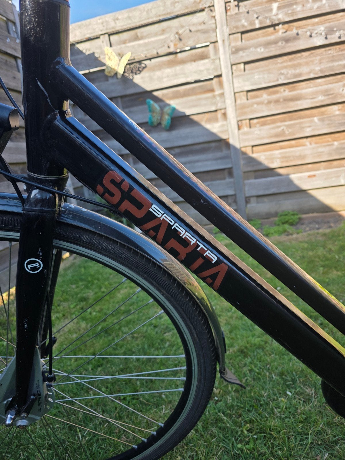 Sparta damesfiets, zwart, met bagagedrager, Ophalen of Verzenden