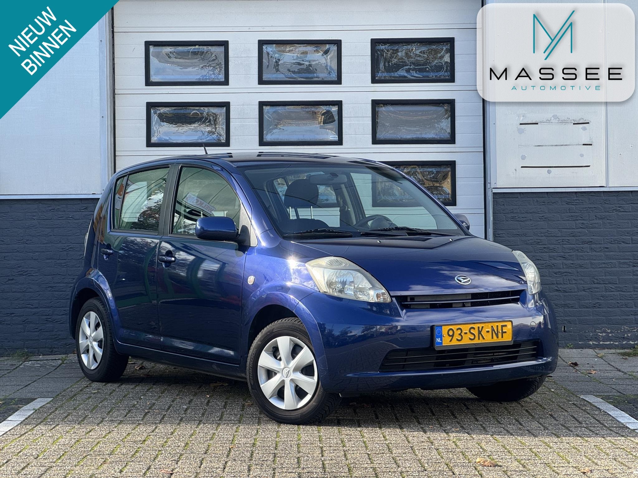 Daihatsu Sirion 2 1.3-16V Comfort APPLE CARPLAY | AUTOMAAT |, Auto's, Stof, Gebruikt, 31 €/maand, Blauw