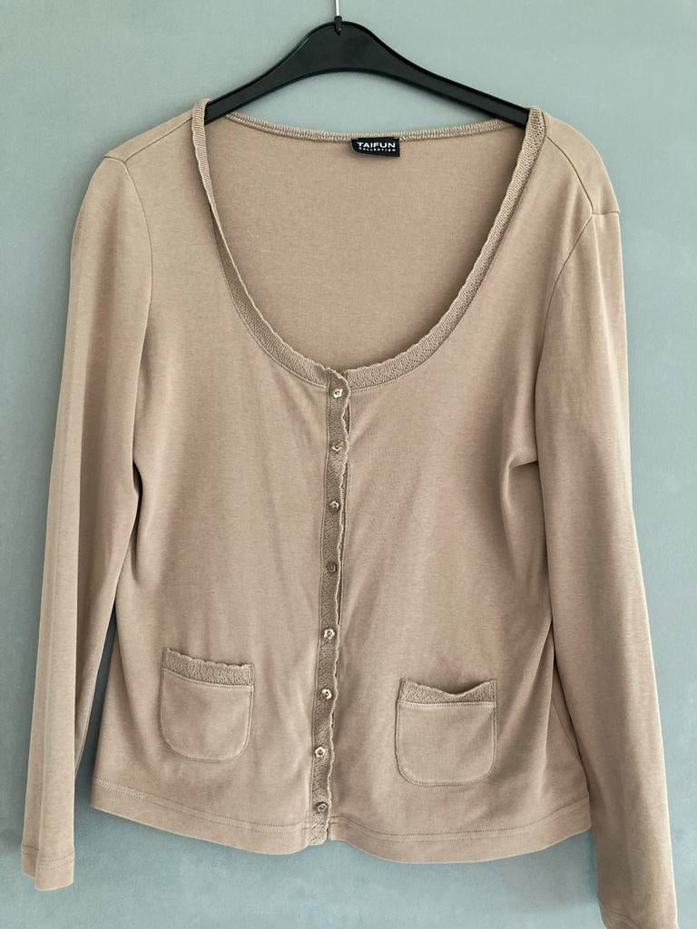 Taifun Collection vest maat 42, Beige, Maat 42/44 (L), Ophalen of Verzenden, Taifun