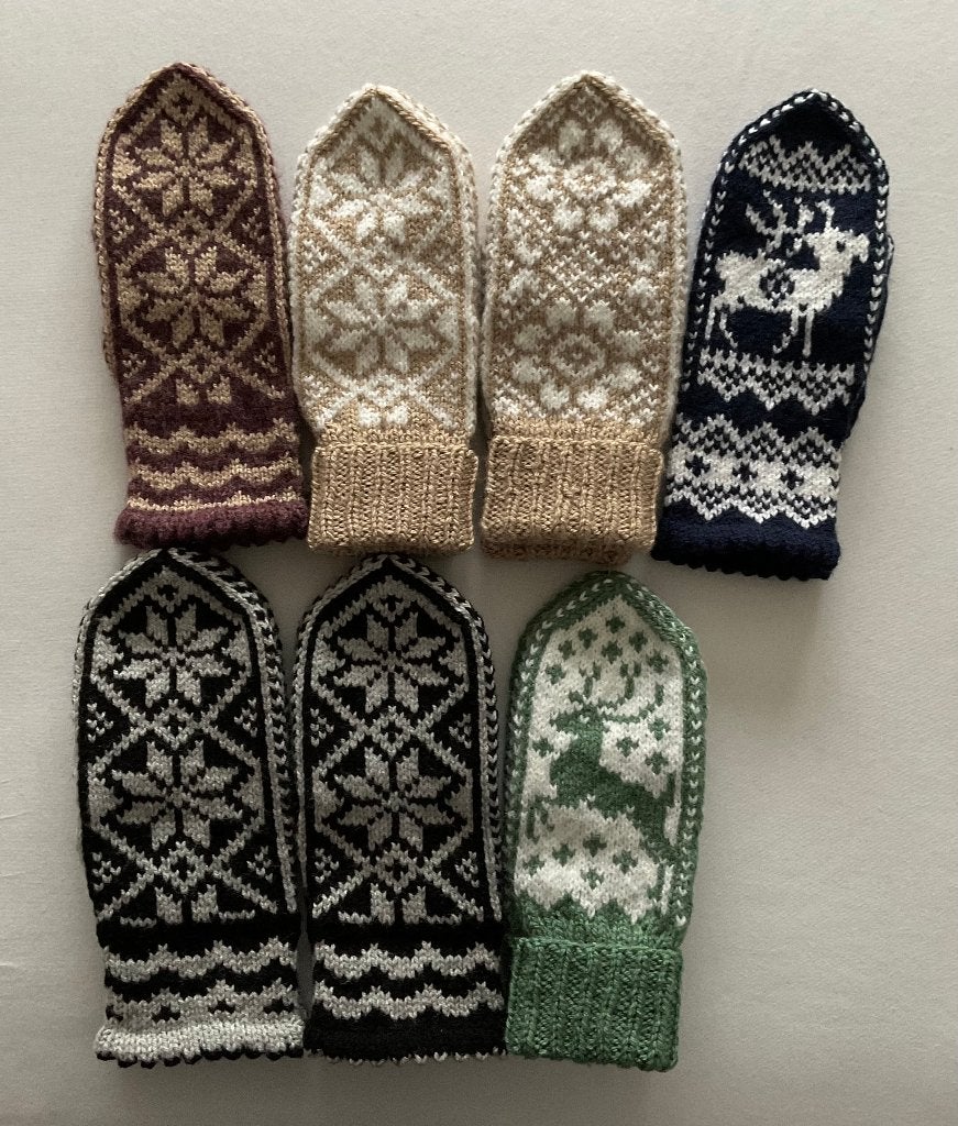 Noorse Wanten in verschillende kleuren, Ophalen of Verzenden, Nieuw, Handschoenen