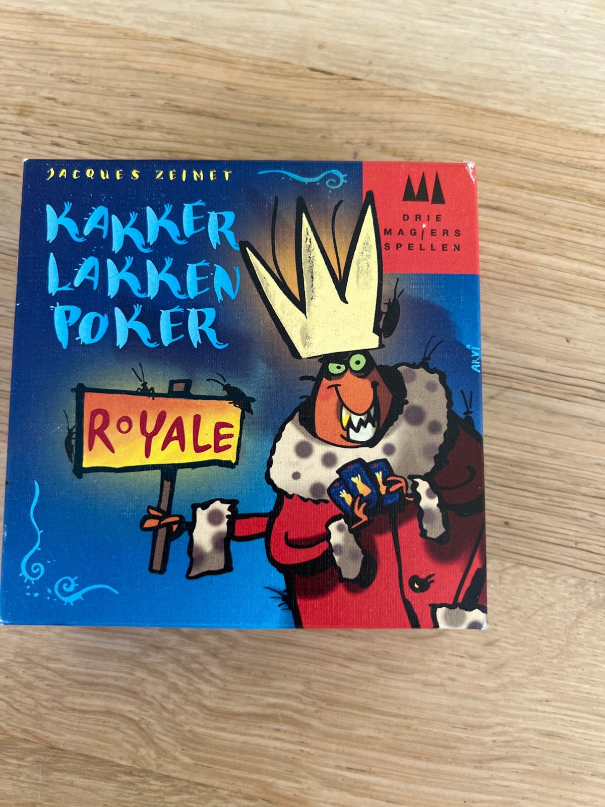 Kakkerlakken Poker Royale - Kaartspel, Hobby en Vrije tijd, Gezelschapsspellen | Kaartspellen, Drie of vier spelers, Ophalen of Verzenden