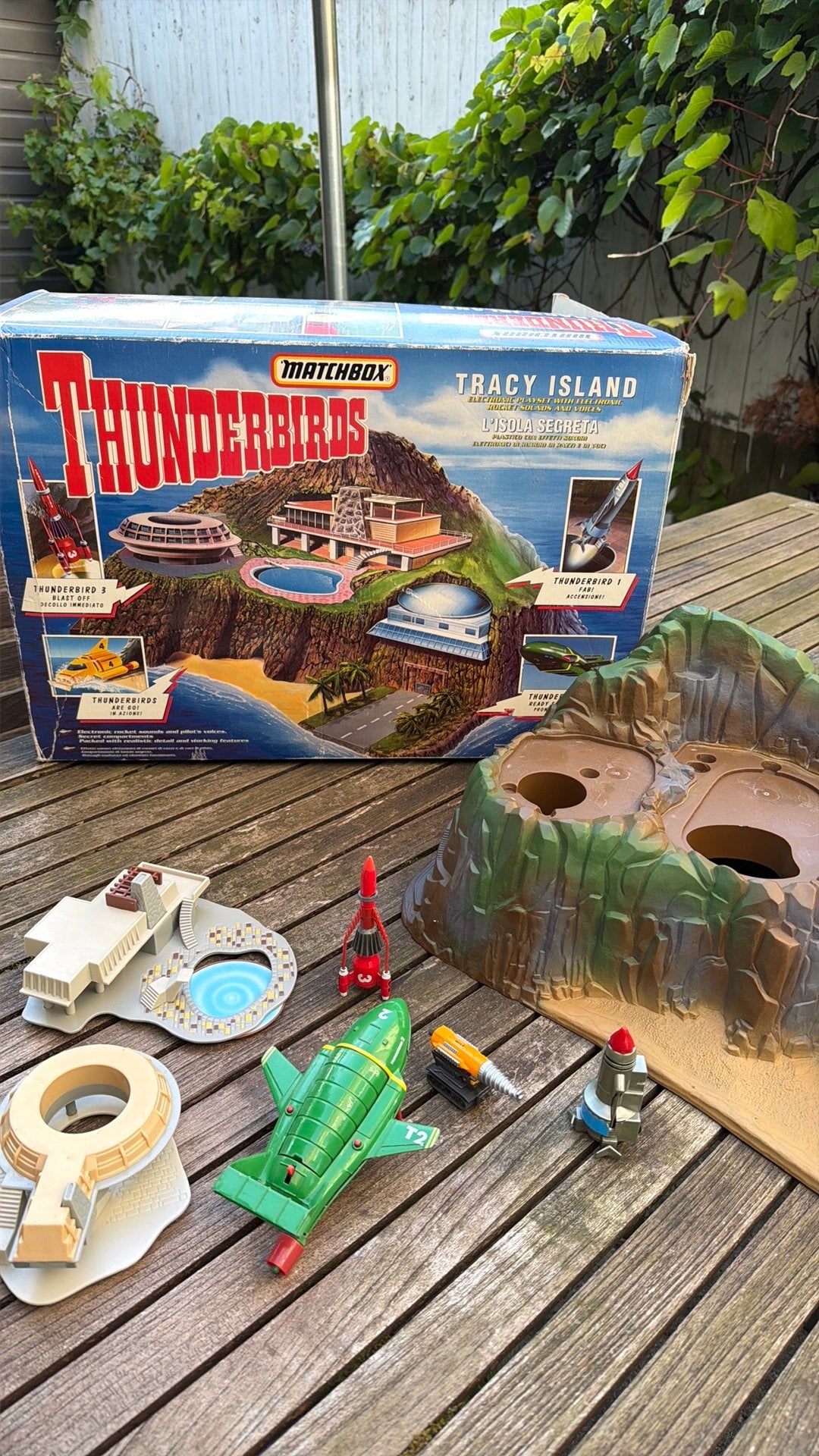 Vintage Matchbox Thunderbirds Tracy Island, Ophalen of Verzenden, Gebruikt