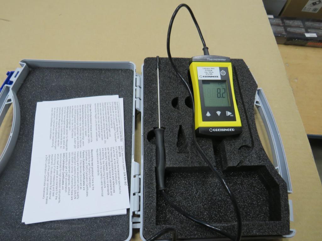 Greisinger G1720 Temperatuurmeter -70 - +250 C pt1000, Greisinger, Nieuw, Zandhaarweg, Ophalen of Verzenden