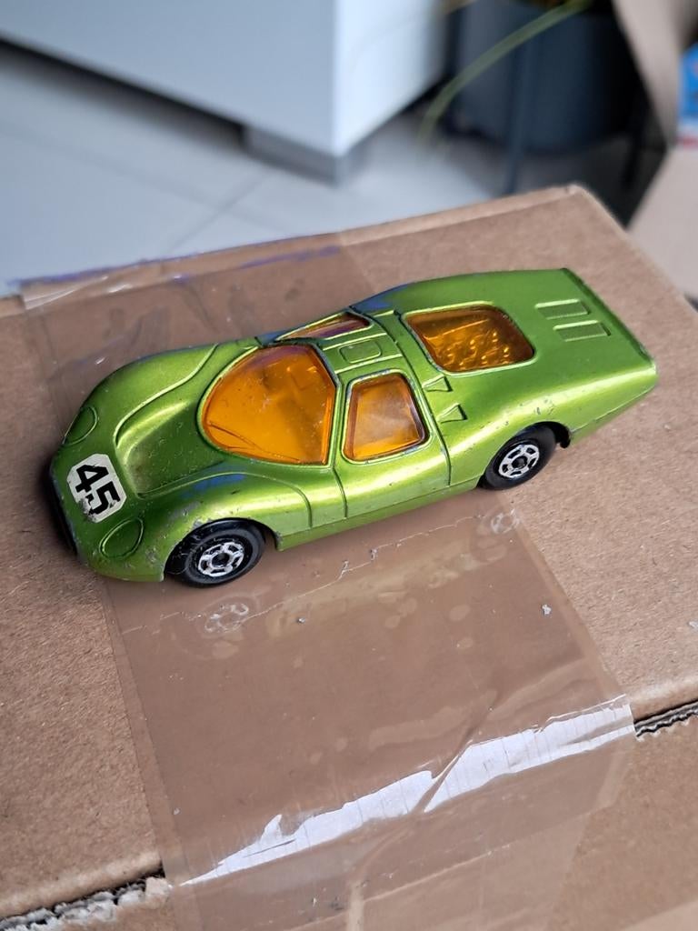 Lesney Matchbox Superfast Ford Group 6 Racer netjes bespeeld, Ophalen of Verzenden, Gebruikt, Auto