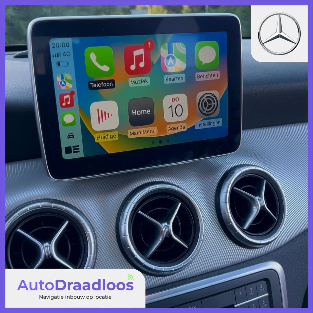Mercedes GLA X156 W156 Apple CarPlay / Android Auto inbouwen, Auto diversen, Autonavigatie, Nieuw, Ophalen of Verzenden