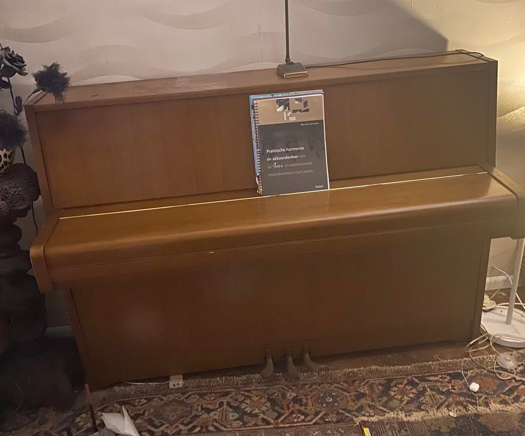 Baby piano, Ophalen of Verzenden, Zo goed als nieuw, Bruin, Piano
