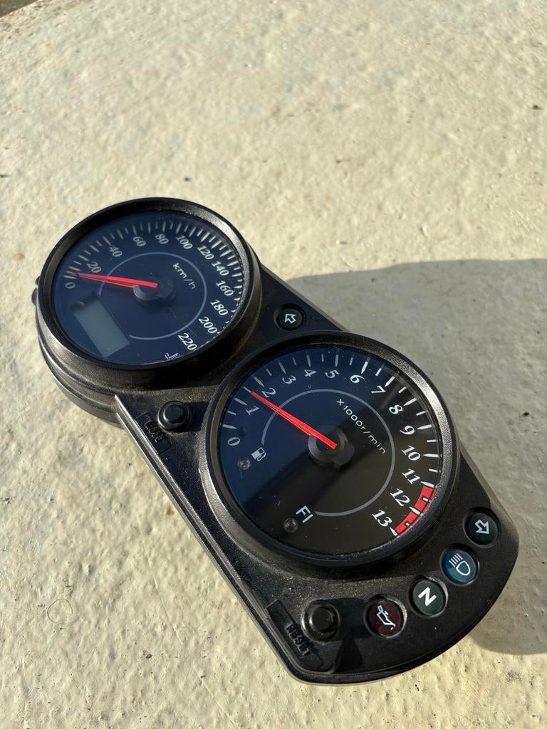 Kawasaki ER-6 teller dashboard 2005–2008 ER6f ER6n, Ophalen of Verzenden, Gebruikt