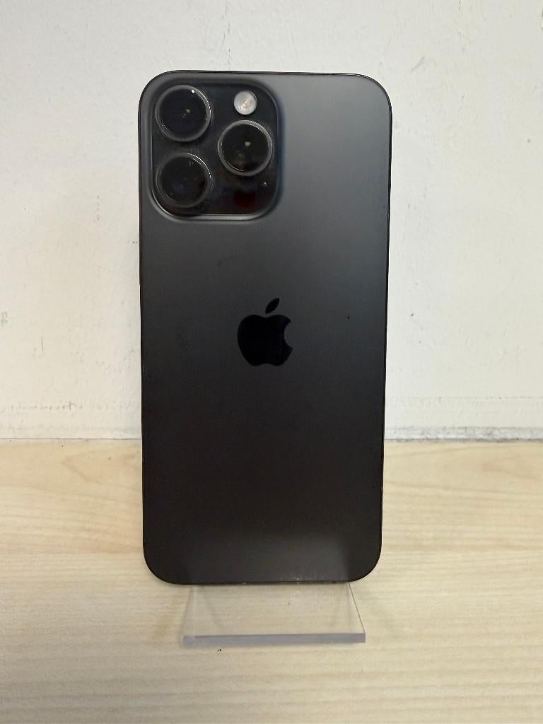 Apple iPhone 15 Pro Max 256GB zwart - second life - 100%, Telecommunicatie, Mobiele telefoons | Apple iPhone, Zo goed als nieuw