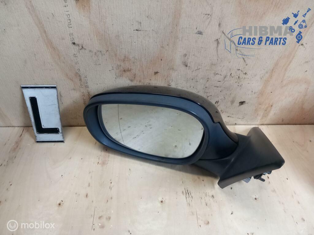 BMW 3-serie E90 / E91 Spiegel Zwart Links 2004 t/m 2012, Ophalen of Verzenden, Gebruikt