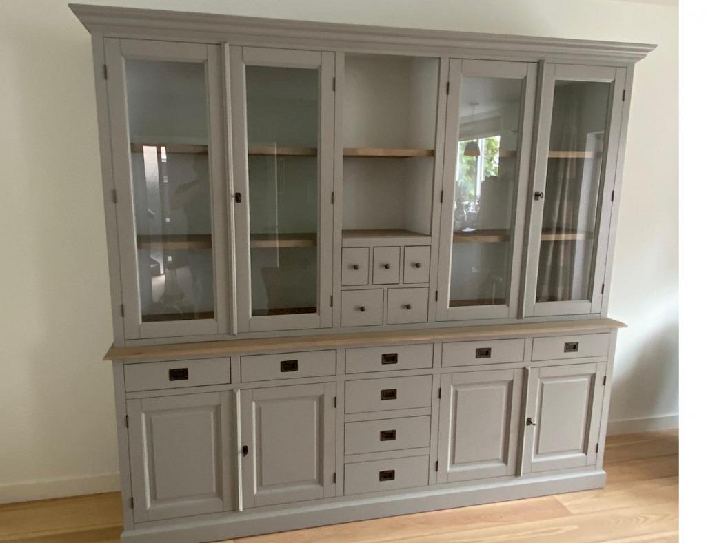 buffetkast winkel,250 breed,220 hoog in alle ral kleuren!!, Met deur(en), Landelijk,modern,klassiek, Nieuw, 200 cm of meer