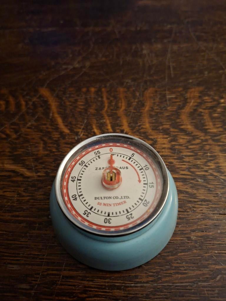 Vintage Kookwekker jaren 60, Ophalen of Verzenden