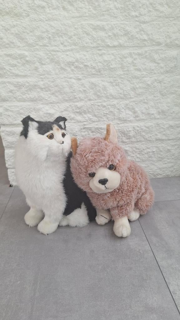 Knuffel dieren - katten, Ophalen, Gebruikt
