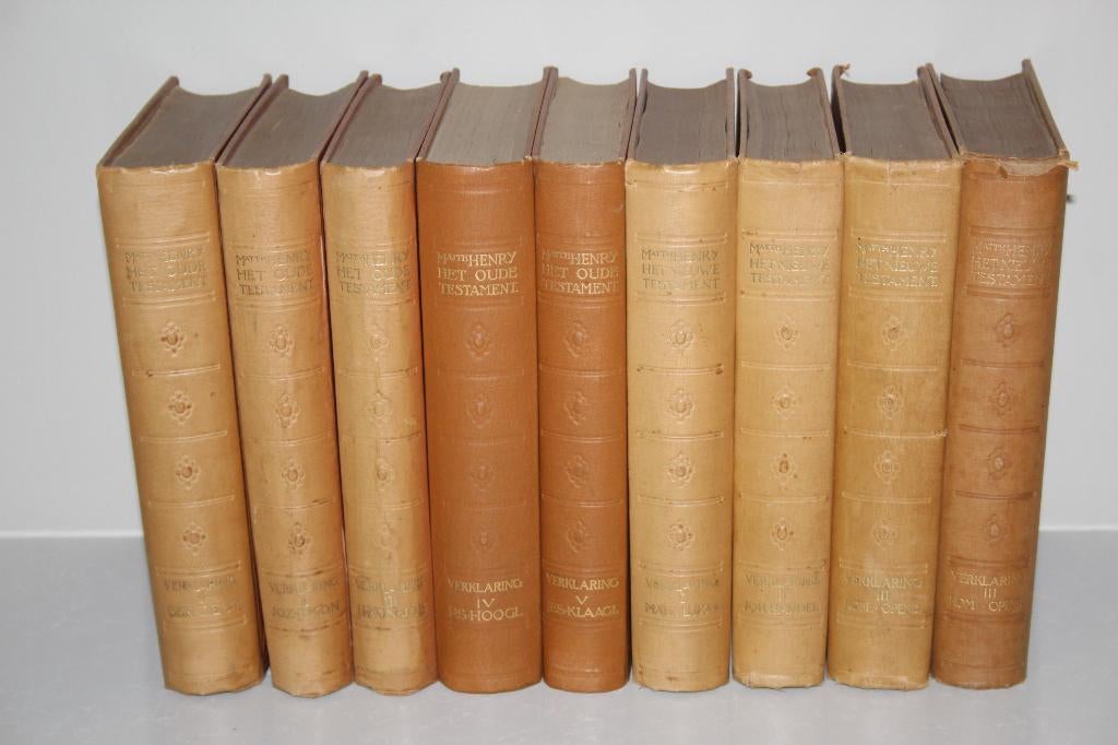 Losse delen Bijbelverklaring Matthew Henry (mogen per stuk), Boeken, Godsdienst en Theologie, Ophalen of Verzenden, Gelezen, Christendom | Protestants