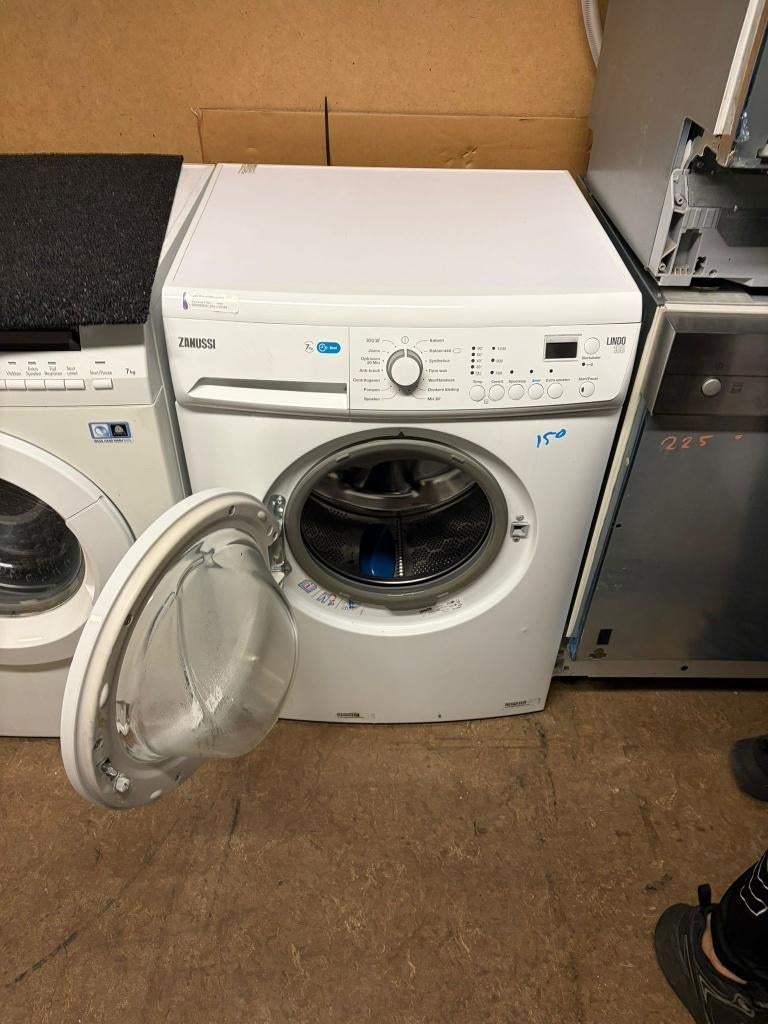 Zanussi 7kg wasmachine | Schoon | Garantie | Bezorging, Minder dan 85 cm, Zo goed als nieuw, Voorlader, 1200 tot 1600 toeren