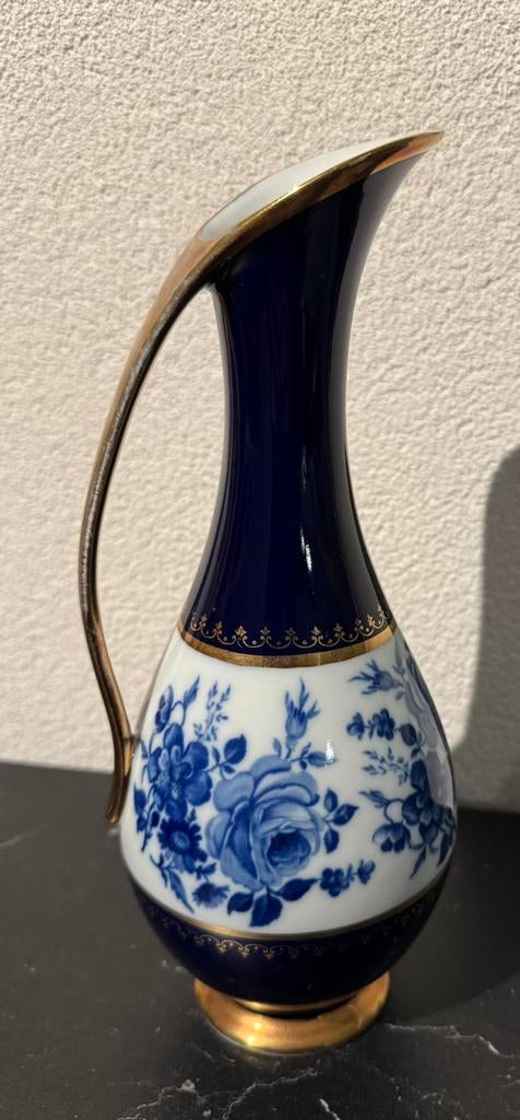 Royal Porzellan Bavaria KPM Germany Handarbeit Echt Cobalt, Ophalen of Verzenden