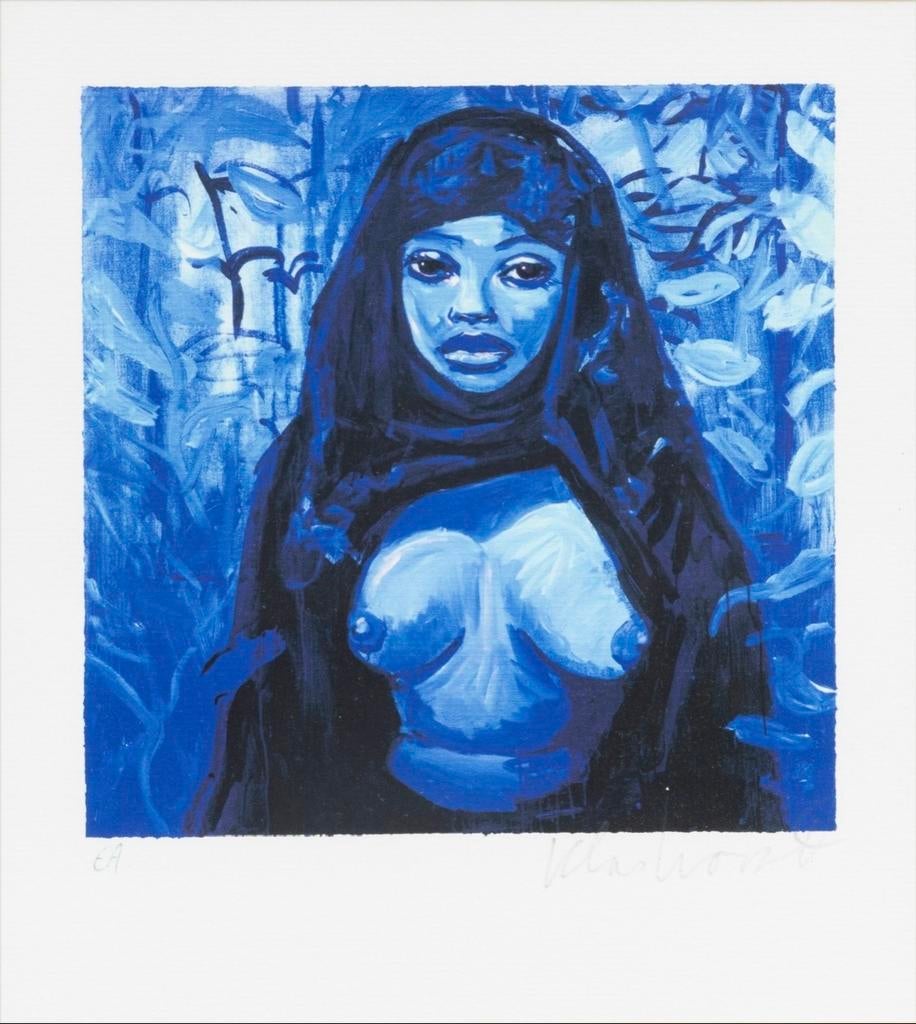 Gesigneerde Zeefdruk Peter Klashorst + Boek – Verzamelobject, Antiek en Kunst, Kunst | Litho's en Zeefdrukken, Ophalen of Verzenden