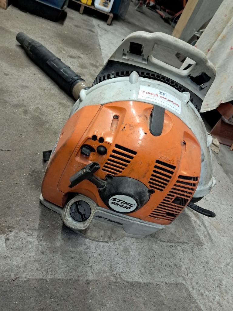 Stihl bladblazer BR430, Ophalen, Gebruikt, Benzine