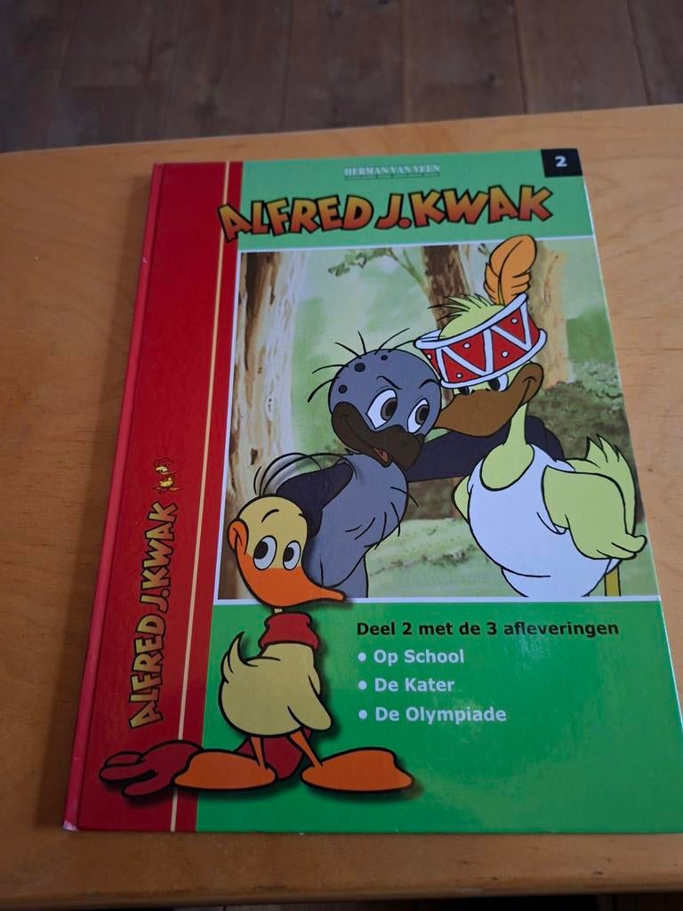 Alfred J. Kwak 2 - Stripboek, Boeken, Stripboeken, Eén stripboek, Ophalen of Verzenden, Gelezen, Herman van Veen