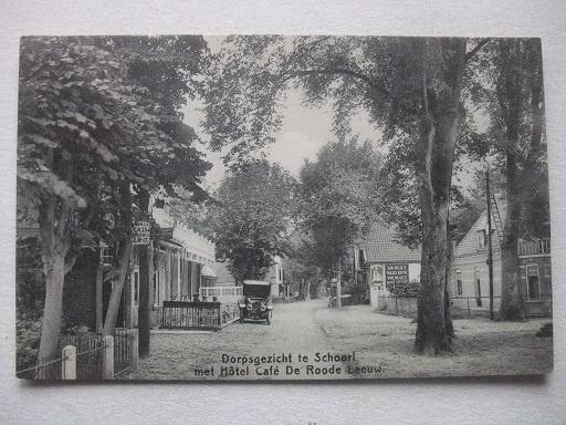 P159 Schoorl - Dorpsgezicht met hotel, Verzenden, Voor 1920, Ongelopen, Noord-Holland
