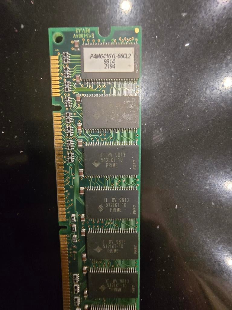 Oude DDR RAM Module - 512MB, Computers en Software, RAM geheugen, Gebruikt, Unknown, Ophalen of Verzenden, DDR