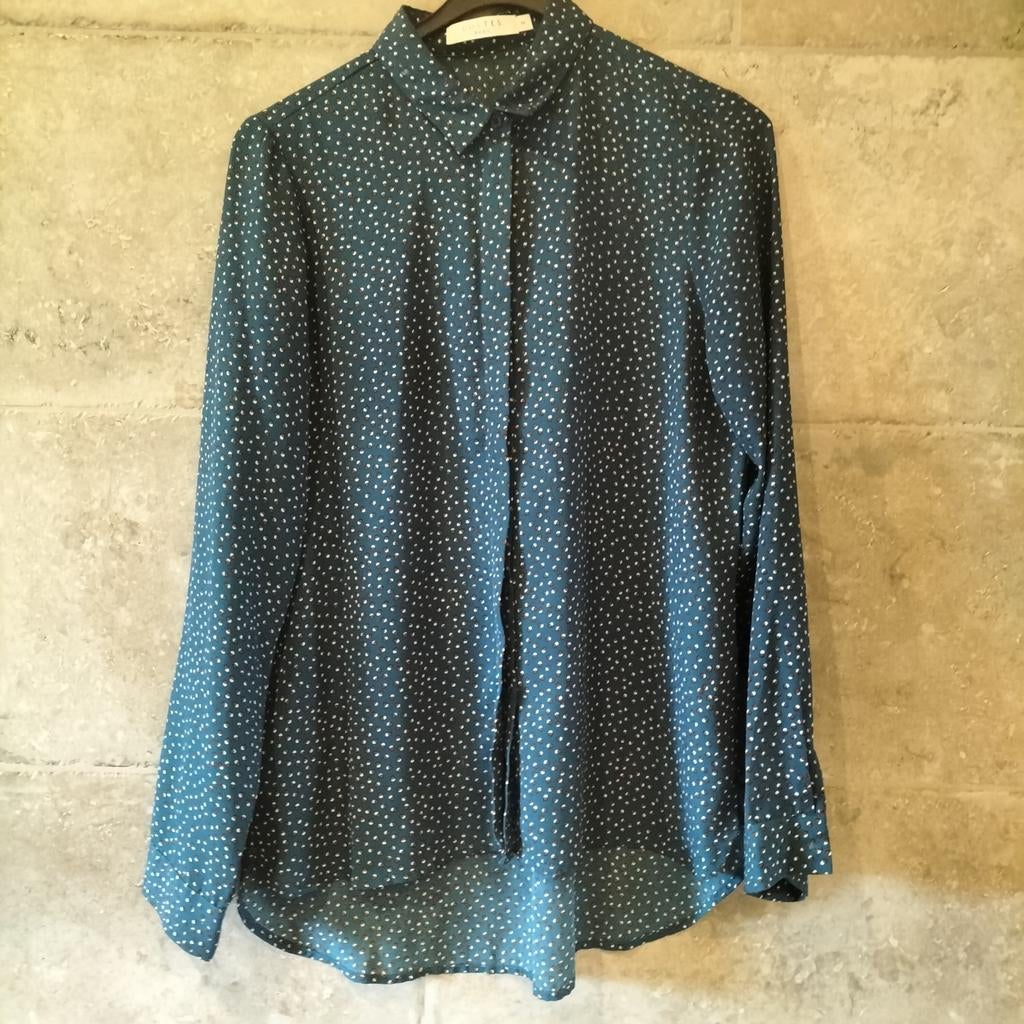 Costes blouse maat M, Maat 38/40 (M), Blauw, Ophalen of Verzenden, Zo goed als nieuw