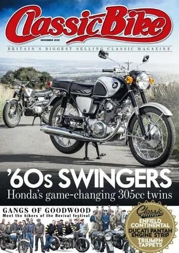 Classic Bike Magazine november 2015, Verzenden, Gelezen