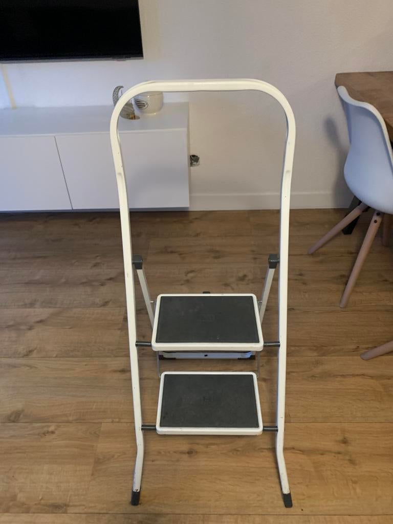 Lader merk euro gold, Doe-het-zelf en Verbouw, Ladders en Trappen, Ophalen of Verzenden, Zo goed als nieuw, 4 meter of meer