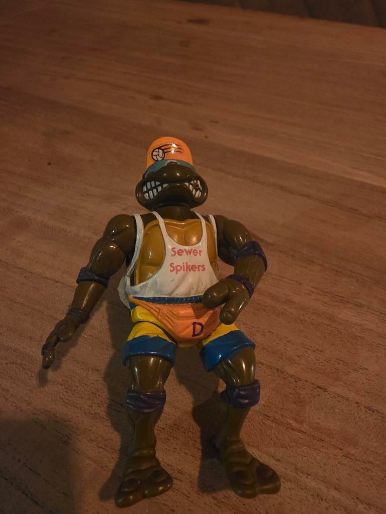 Vintage TMNT Spike 'n Volley Donatello, Ophalen of Verzenden, Gebruikt