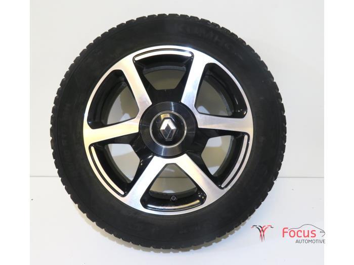 Velg + Winterband van een Renault Twingo, Gebruikt, -, -, Ophalen of Verzenden