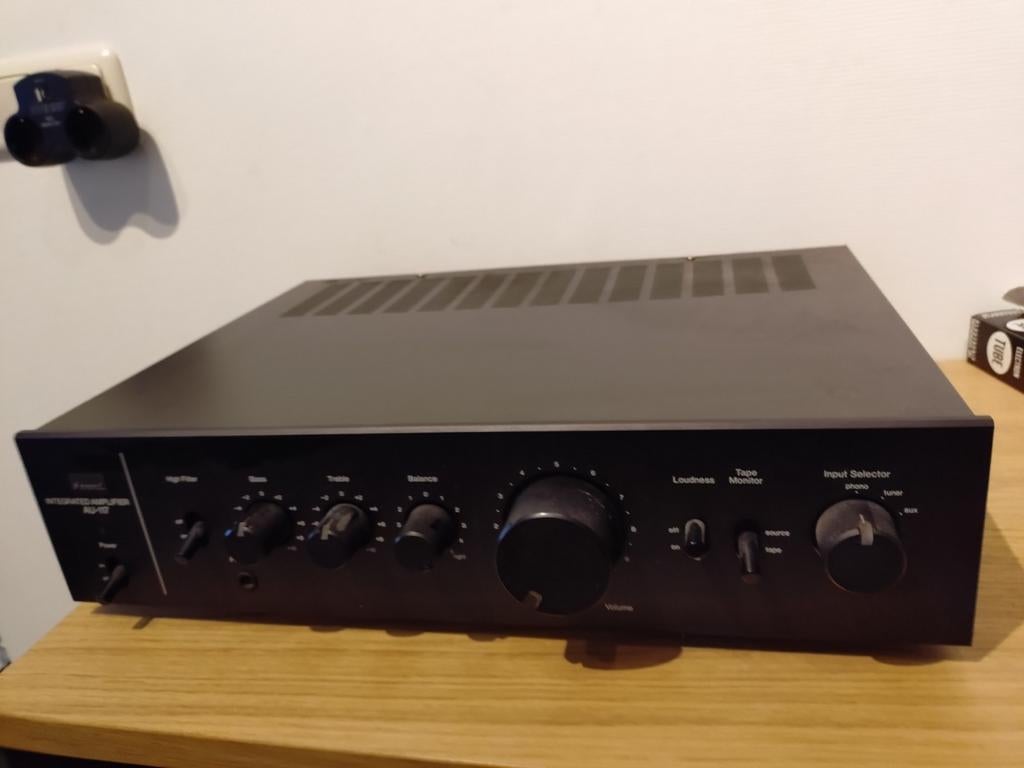Sansui AU117 stereo versterker, Audio, Tv en Foto, Versterkers en Receivers, Ophalen, Zo goed als nieuw, Minder dan 60 watt, Overige merken