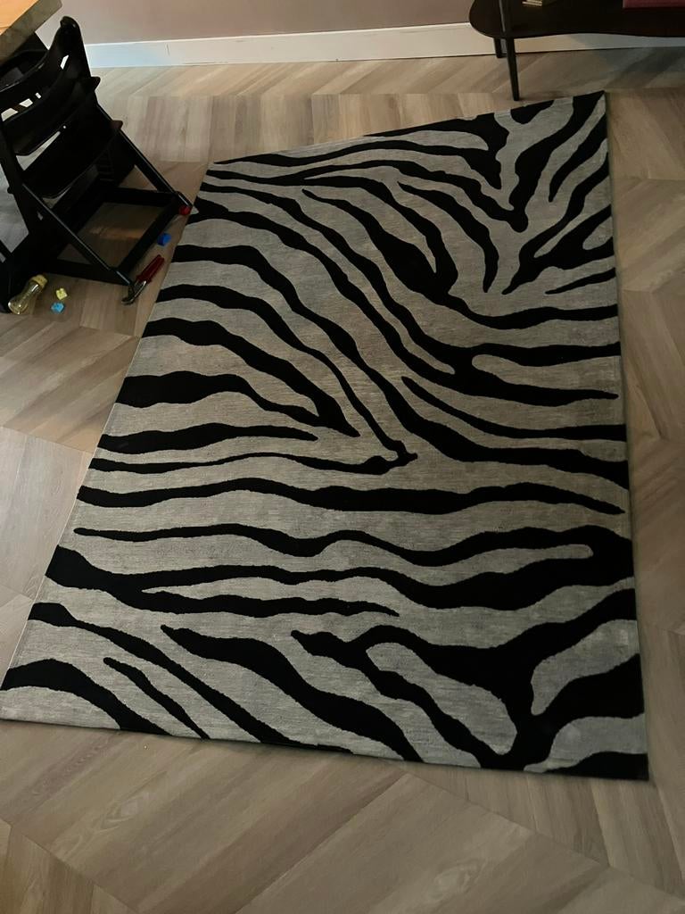 Vloerkleed zebra Homestock, Ophalen, Zo goed als nieuw, Rechthoekig, 200 cm of meer