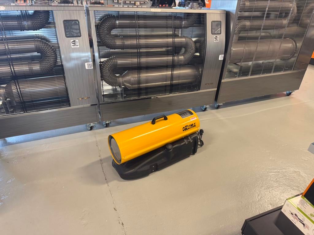 Oklima SD 70-PT 21KW  kachel, Doe-het-zelf en Verbouw, Verwarming en Radiatoren, Minder dan 30 cm, Ophalen of Verzenden, Mertstraat 5 Zuilichem