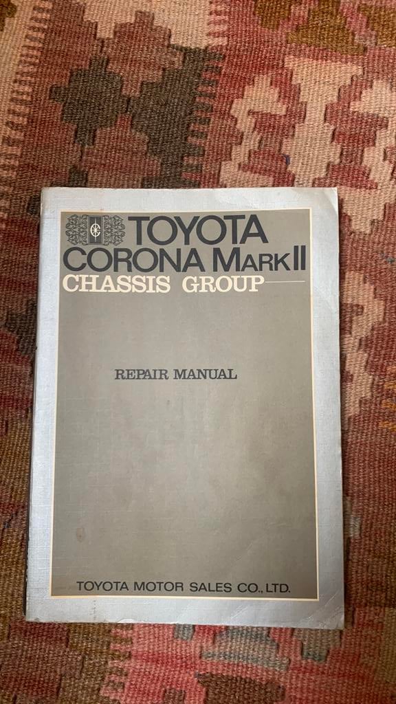 Toyota Corona Mark II werkplaatshandboeken – 3 verschillende, Ophalen of Verzenden